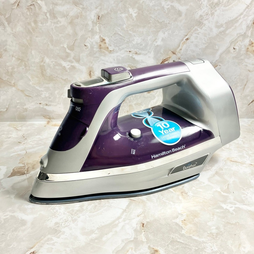 Hamilton Beach 19902R Durathon Digital Iron w/ Retractable Cord 1700W